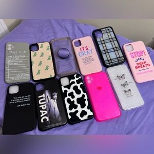 Assortment of iPhone 11 Plus Phone Cases